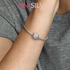 [Chính hãng] Charm bạc 925 cao cấp - Charm Sparkling Love Knot thích hợp để mix vòng tay charm bạc cao cấp - DN194