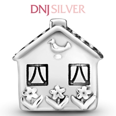 [Chính hãng] Charm bạc 925 cao cấp - Charm Home sweet home thích hợp để mix vòng tay charm bạc cao cấp - DN201