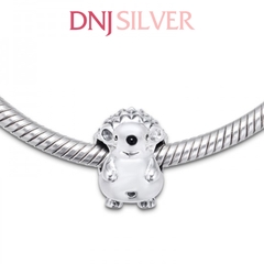 [Chính hãng] Charm bạc 925 cao cấp - Charm Nino the Hedgehog thích hợp để mix vòng tay charm bạc cao cấp - DN211
