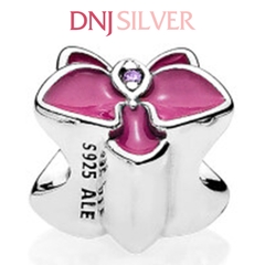 [Chính hãng] Charm bạc 925 cao cấp - Charm Orchid thích hợp để mix vòng tay charm bạc cao cấp - DN273