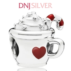 [Chính hãng] Charm bạc 925 cao cấp - Charm Cocoa & Candy Cane thích hợp để mix vòng tay charm bạc cao cấp - DN223