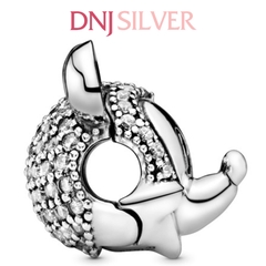 [Chính hãng] Charm bạc 925 cao cấp - Charm Disney Mickey Mouse Pavé Clip thích hợp để mix vòng tay charm bạc cao cấp - DN265