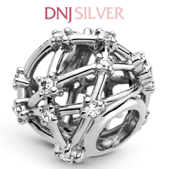 [Chính hãng] Charm bạc 925 cao cấp - Charm Openwork Star Constellations thích hợp để mix vòng tay charm bạc cao cấp - DN168