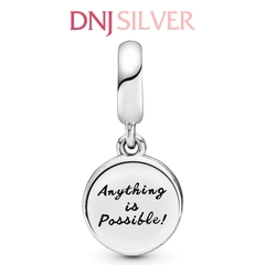 [Chính hãng] Charm bạc 925 cao cấp - Charm Lucky Four Leaf Clover Dangle thích hợp để mix vòng tay charm bạc cao cấp - DN0035