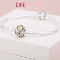 [Chính hãng] Charm bạc 925 cao cấp - Charm Flower Bouquet thích hợp để mix vòng tay charm bạc cao cấp - DN282