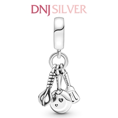 [Chính hãng] Charm bạc 925 cao cấp - Charm Spatula, Frying Pan & Whisk Dangle thích hợp để mix vòng tay charm bạc cao cấp - DN092