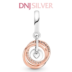 [Chính hãng] Charm bạc 925 cao cấp - Charm Family Always Encircled Dangle thích hợp để mix vòng tay charm bạc cao cấp - DN090