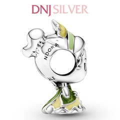 [Chính hãng] Charm bạc 925 cao cấp - Charm Disney Princess Tiana And The Frog thích hợp để mix vòng tay charm bạc cao cấp - DN075