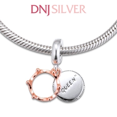 [Chính hãng] Charm bạc 925 cao cấp - Charm Queen & Regal Crown Dangle thích hợp để mix vòng tay charm bạc cao cấp - DN236