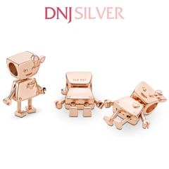 [Chính hãng] Charm bạc 925 cao cấp - Charm Bella Bot thích hợp để mix vòng tay charm bạc cao cấp - DN122