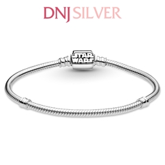 Vòng tay charm bạc 925 cao cấp - Vòng charm Moments Star Wars Snake Chain Clasp - Vòng tay dành cho nam và nữ - Vòng mềm