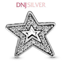 [Chính hãng] Charm bạc 925 cao cấp - Charm Sparkling Asymmetric Star thích hợp để mix vòng tay charm bạc cao cấp - DN048