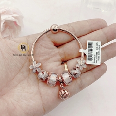 Vòng tay bạc S925, vòng tay charm thời trang phong thủy mã VDN0125