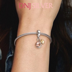 [Chính hãng] Charm bạc 925 cao cấp - Charm Horseshoe, Clover & Ladybird Dangle thích hợp để mix vòng tay charm bạc cao cấp - DN243