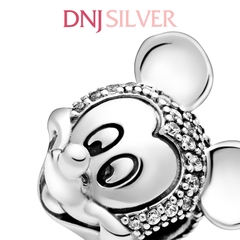 [Chính hãng] Charm bạc 925 cao cấp - Charm Disney Mickey Mouse Pavé Clip thích hợp để mix vòng tay charm bạc cao cấp - DN265