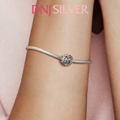 [Chính hãng] Charm bạc 925 cao cấp - Charm Openwork Sun, Stars & Moon thích hợp để mix vòng tay charm bạc cao cấp - DN015