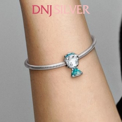 [Chính hãng] Charm bạc 925 cao cấp - Charm Disney Cinderella thích hợp để mix vòng tay charm bạc cao cấp - DN073