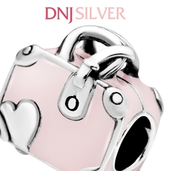 [Chính hãng] Charm bạc 925 cao cấp - Charm Pink Travel Bag thích hợp để mix vòng tay charm bạc cao cấp - DN212
