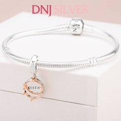 [Chính hãng] Charm bạc 925 cao cấp - Charm Queen & Regal Crown Dangle thích hợp để mix vòng tay charm bạc cao cấp - DN236