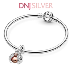[Chính hãng] Charm bạc 925 cao cấp - Charm Club 2022 Ladybird & Heart Dangle thích hợp để mix vòng tay charm bạc cao cấp - DN009