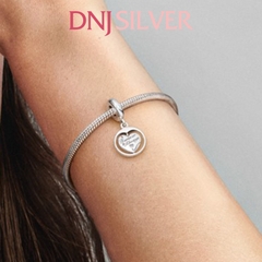 [Chính hãng] Charm bạc 925 cao cấp - Charm Spinning Forever & Always Soulmate Dangle thích hợp để mix vòng tay charm bạc cao cấp - DN087