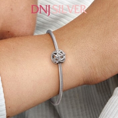 [Chính hãng] Charm bạc 925 cao cấp - Charm Sparkling Galaxy Openwork thích hợp để mix vòng tay charm bạc cao cấp - DN249