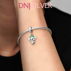 [Chính hãng] Charm bạc 925 cao cấp - Charm Disney Cinderella Gus Mouse Dangle thích hợp để mix vòng tay charm bạc cao cấp - DN165
