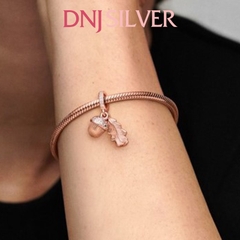 [Chính hãng] Charm bạc 925 cao cấp - Charm Acorn & Leaf Dangle thích hợp để mix vòng tay charm bạc cao cấp - DN193