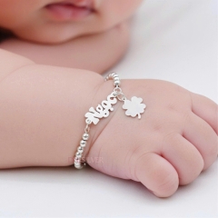 Lắc Bạc Cho Bé Yêu - Vòng Bạc Làm Theo Yêu Cầu - LBCBY0001