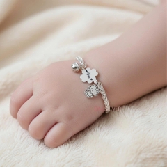 Lắc Bạc Cho Bé Yêu - Vòng Bạc Làm Theo Yêu Cầu - LBCBY0010