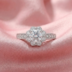 Nhẫn Bạc Ý Bạch Kim Cao Cấp - NBYBK0013