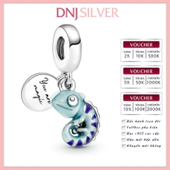 [Chính hãng] Charm bạc 925 cao cấp - Charm Colour Changing Chameleon Dangle thích hợp để mix vòng tay charm bạc cao cấp - DN108