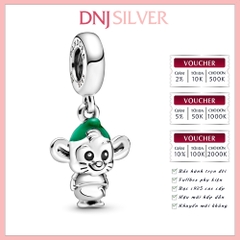 [Chính hãng] Charm bạc 925 cao cấp - Charm Disney Cinderella Gus Mouse Dangle thích hợp để mix vòng tay charm bạc cao cấp - DN165
