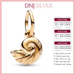 [Chính hãng] Charm bạc 925 cao cấp - Charm Disney The Little Mermaid Enchanted Shell Dangle thích hợp để mix vòng tay charm bạc cao cấp - DN506