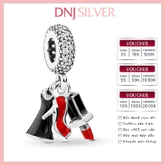 [Chính hãng] Charm bạc 925 cao cấp - Charm Glamour Trio Dangle thích hợp để mix vòng tay charm bạc cao cấp - DN315