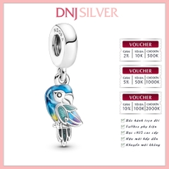 [Chính hãng] Charm bạc 925 cao cấp - Charm Jungle Paradise Parrot Dangle thích hợp để mix vòng tay charm bạc cao cấp - DN110