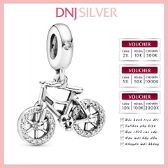 [Chính hãng] Charm bạc 925 cao cấp - Charm Bicycle Dangle thích hợp để mix vòng tay charm bạc cao cấp - DN117