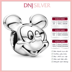 [Chính hãng] Charm bạc 925 cao cấp - Charm Disney Mickey thích hợp để mix vòng tay charm bạc cao cấp - DN266