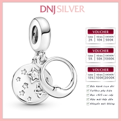 [Chính hãng] Charm bạc 925 cao cấp - Charm Sleeping Moon and Stars Dangle thích hợp để mix vòng tay charm bạc cao cấp - DN078
