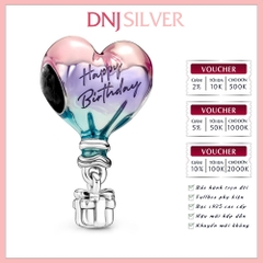 [Chính hãng] Charm bạc 925 cao cấp - Charm Happy Birthday Hot Air Balloon thích hợp để mix vòng tay charm bạc cao cấp - DN102
