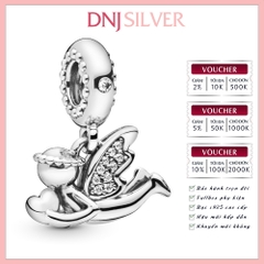 [Chính hãng] Charm bạc 925 cao cấp - Charm Angel of Love Dangle thích hợp để mix vòng tay charm bạc cao cấp - DN361