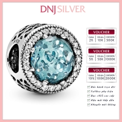 [Chính hãng] Charm bạc 925 cao cấp - Charm Sparkling Glacier Blue thích hợp để mix vòng tay charm bạc cao cấp - DN269