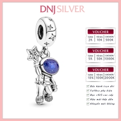 [Chính hãng] Charm bạc 925 cao cấp - Charm Astronaut In The Galaxy Dangle thích hợp để mix vòng tay charm bạc cao cấp - DN002