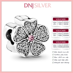 [Chính hãng] Charm bạc 925 cao cấp - Charm Sparkling Apple Blossom thích hợp để mix vòng tay charm bạc cao cấp - DN330