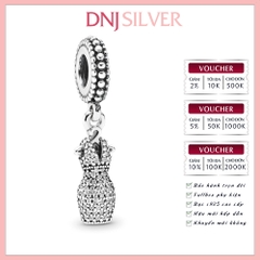 [Chính hãng] Charm bạc 925 cao cấp - Charm Dazzling Dress thích hợp để mix vòng tay charm bạc cao cấp - DN360