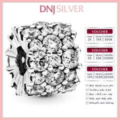 [Chính hãng] Charm bạc 925 cao cấp - Charm Clear Sparkle thích hợp để mix vòng tay charm bạc cao cấp - DN177