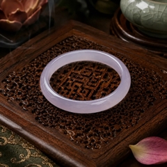 Vòng Đá Chalcedony Tím Hẹ 8mm - VDQ001