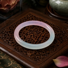 Vòng Đá Chalcedony Xanh Pha Hồng - VDQ031