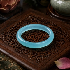 Vòng Đá Du Long Xanh Dương Mẫu 1 - VDQ033