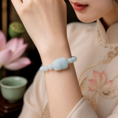 Vòng Hồ Ly Bạch Ngọc - VDQ040